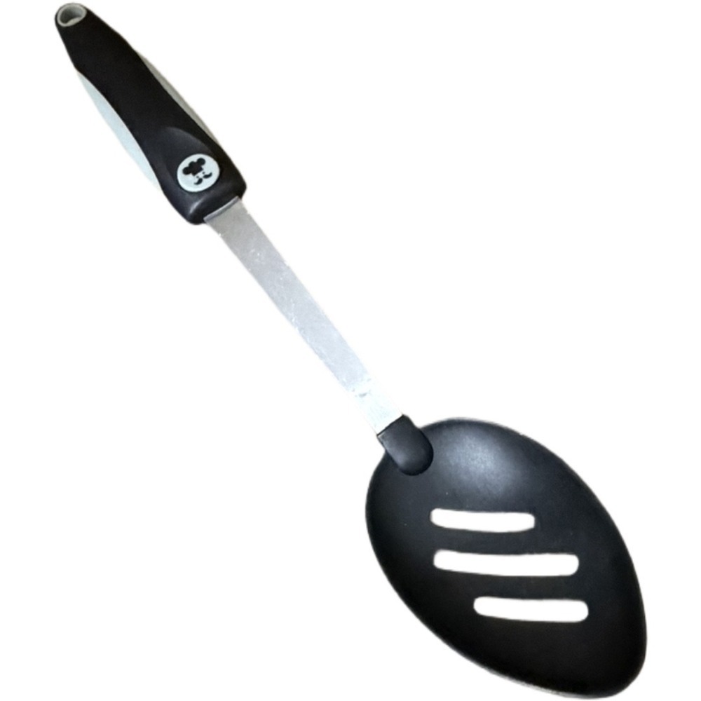 ChefCraft Slotted Serving Spoon Black Nylon Heat Resistant Utensil BPA Free